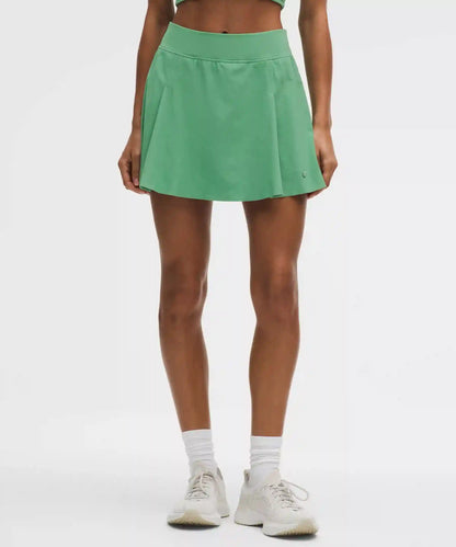 A-Line Side-Pleat Tennis Skirt