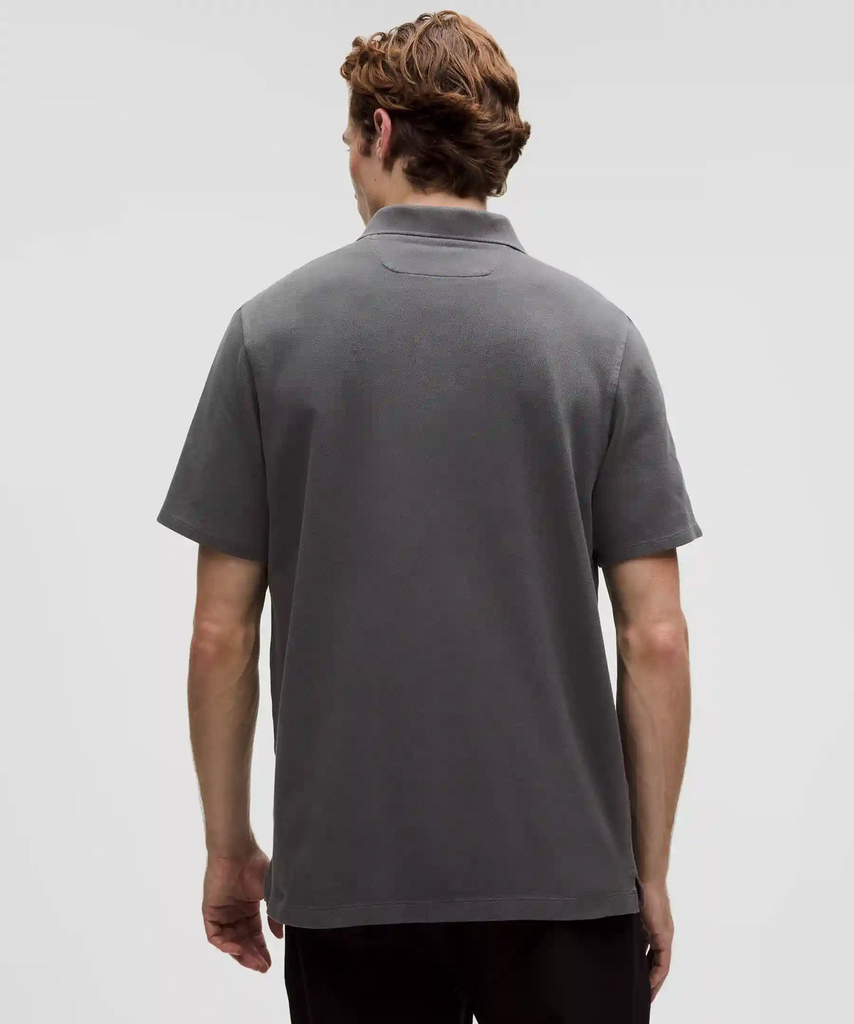 Cotton Pique Short-Sleeve Polo Shirt