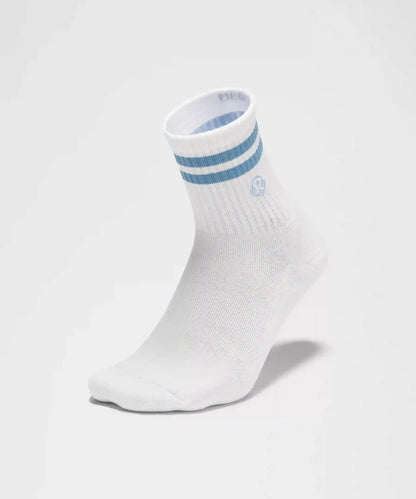 Unisex Daily Essential Quarter Socks *Stripe