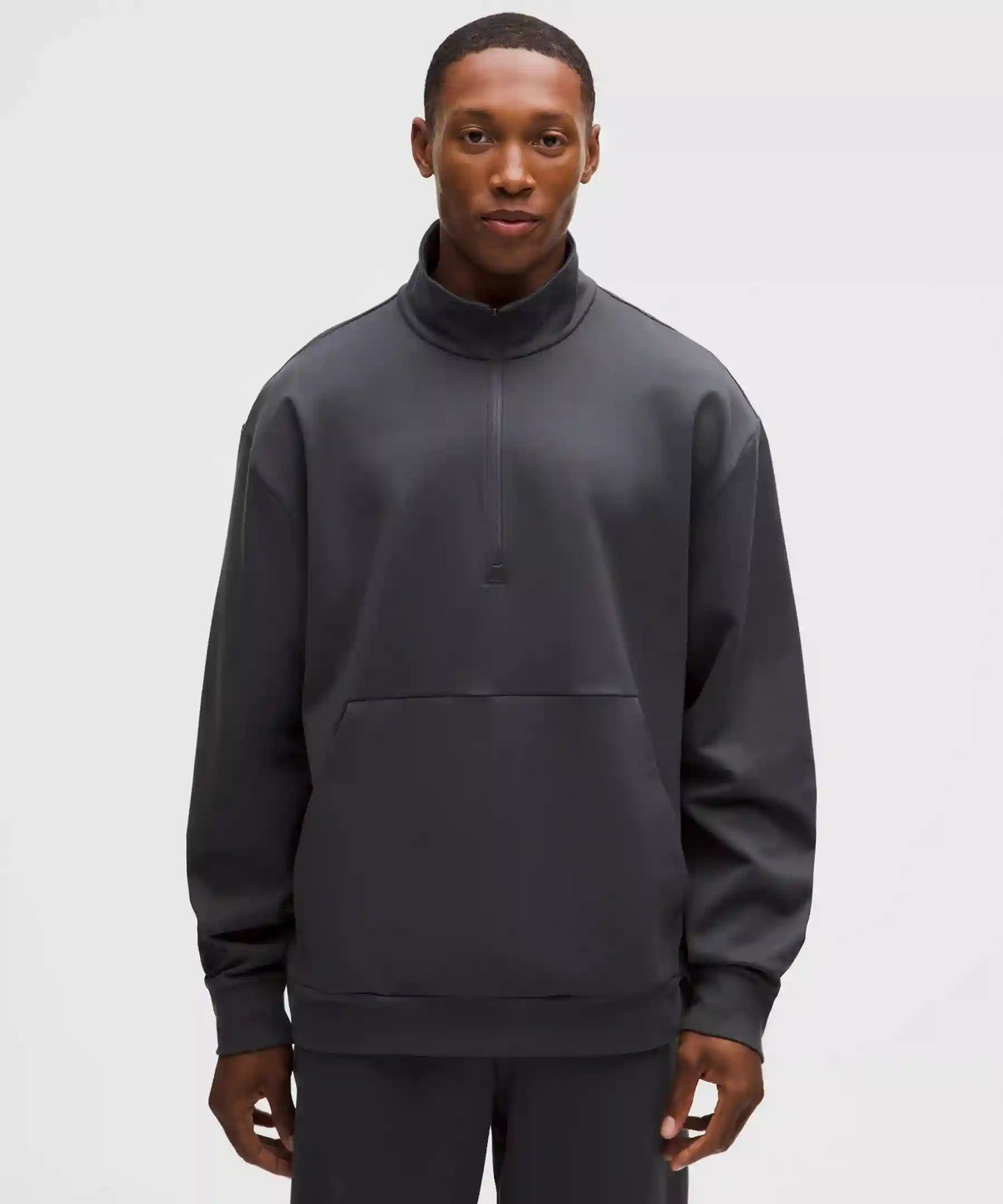Heavyweight Soft Jersey Half Zip
