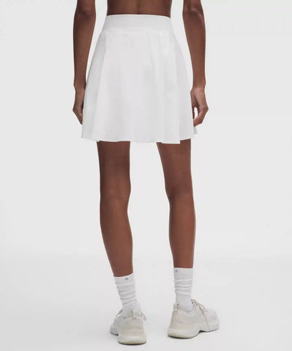 A-Line Side-Pleat Tennis Skirt *Long