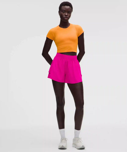 Shake It Out High-Rise Running Short 4"