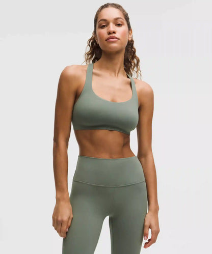 FlexyFlex Strappy Yoga Bra *Light Support, A-C Cups