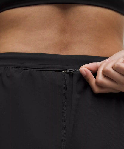 Mile Maker Run Crew Graphic Woven High-Rise Short 3"