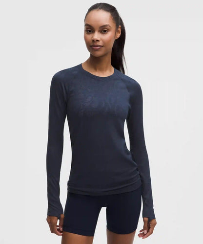Swiftly Tech Long-Sleeve Shirt 2.0 Hip Length *Paisley