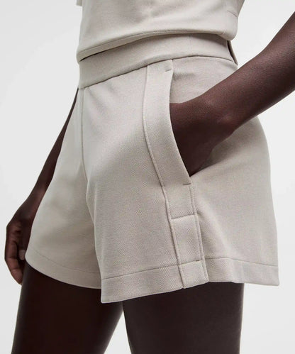 Softstreme Pique Mid-Rise Short 4"