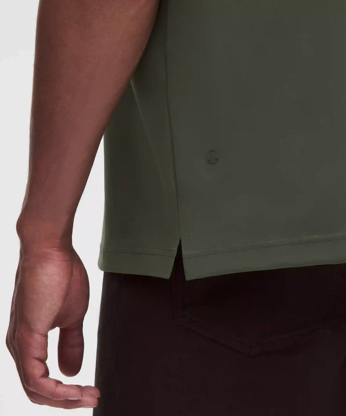 Daydrift Oversized Zip-Neck Polo Shirt