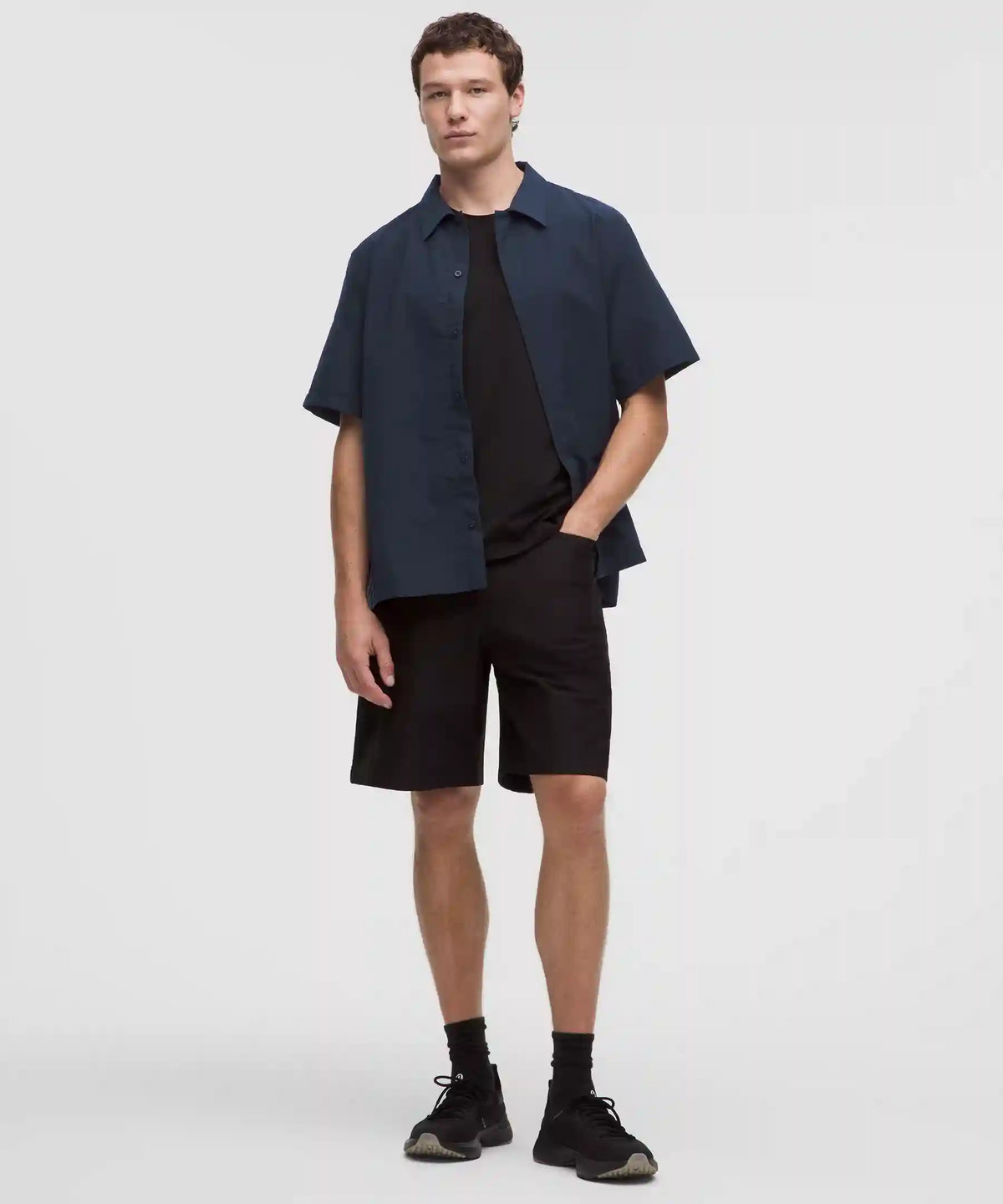 Ultralight WovenAir Short-Sleeve Collared Shirt