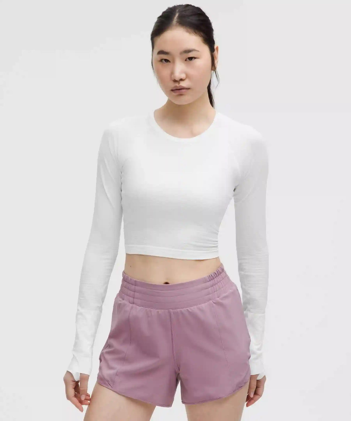 Swiftly Tech Cropped Long-Sleeve Shirt 2.0