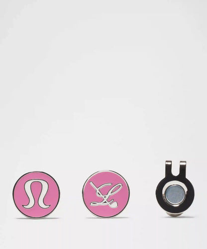 Golf Ball Markers with Hat Clip *2 Pack