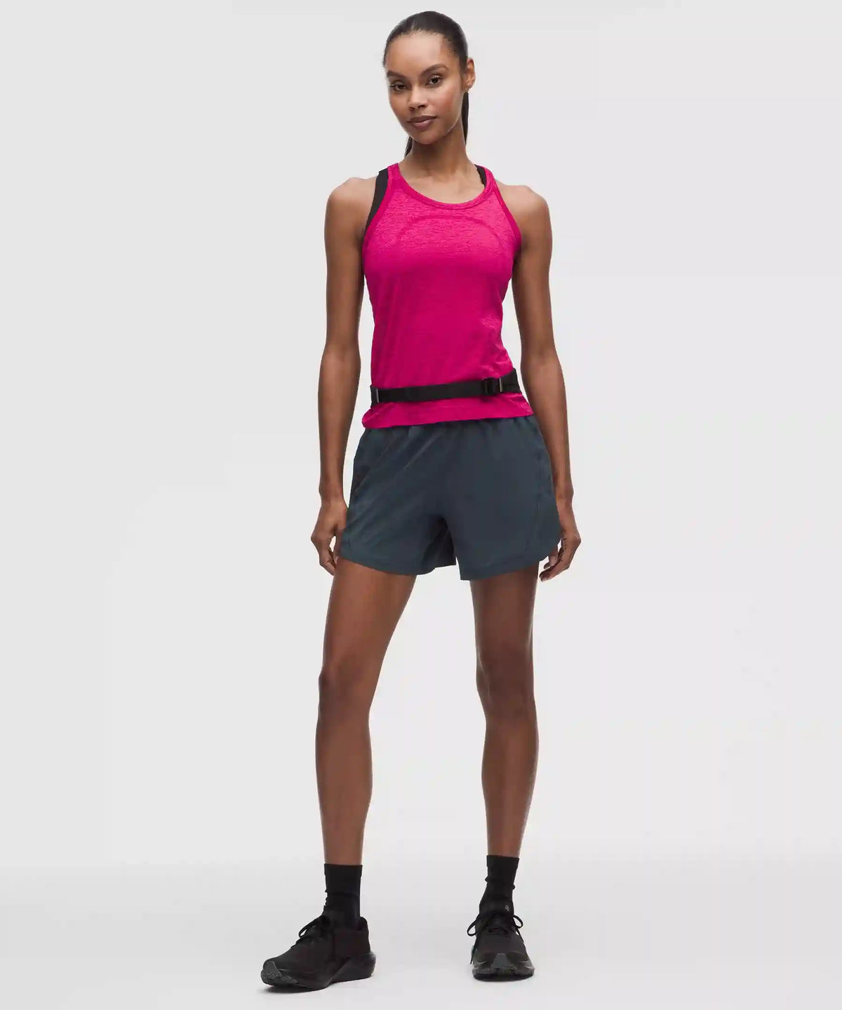 Track That High-Rise Lined Short 5"