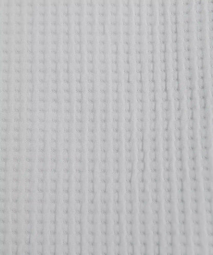 Waffle-Knit Half Zip