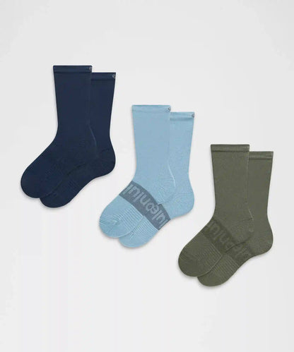 Unisex Power Stride Crew Socks *3 Pack