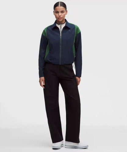 Collared Panelled Golf Jacket