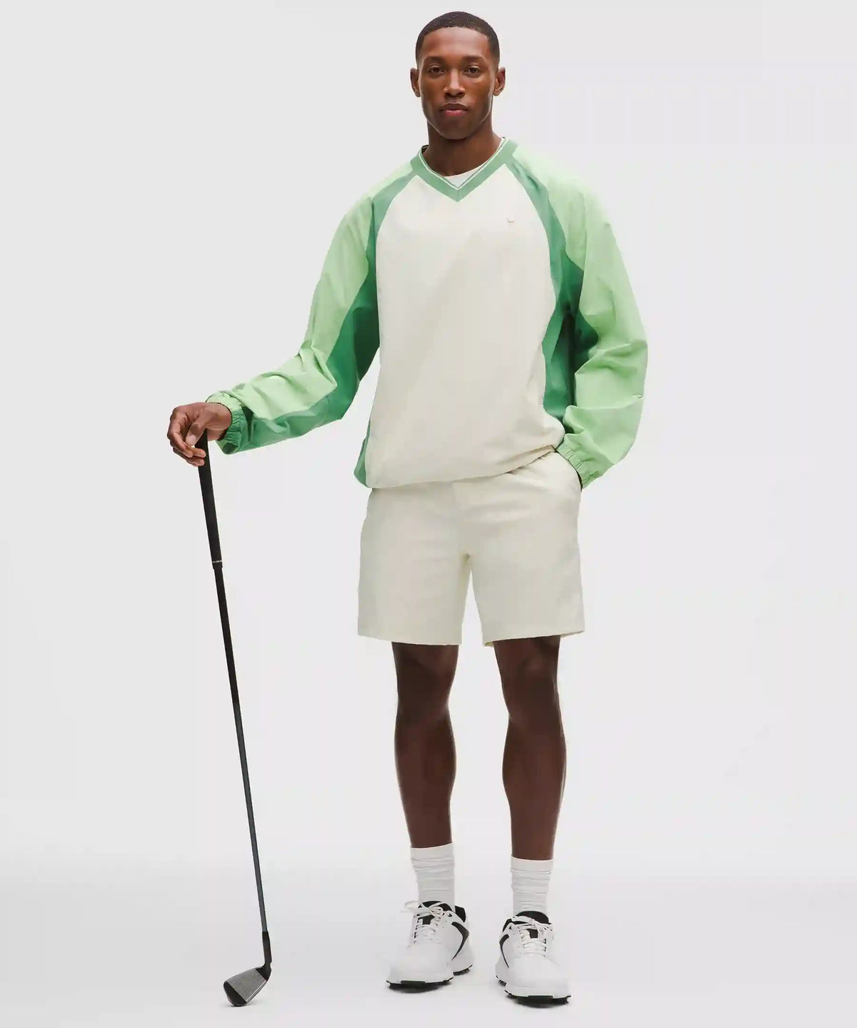 Water-Repellent Golf V-Neck Pullover