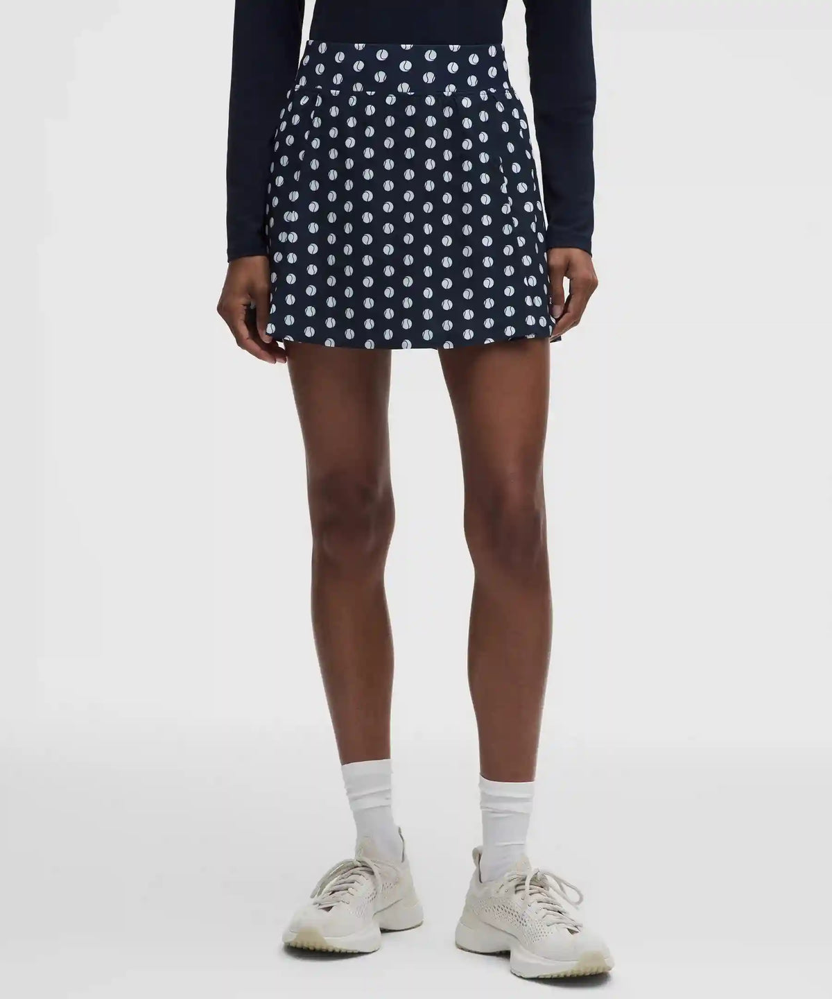 A-Line Side-Pleat Tennis Skirt