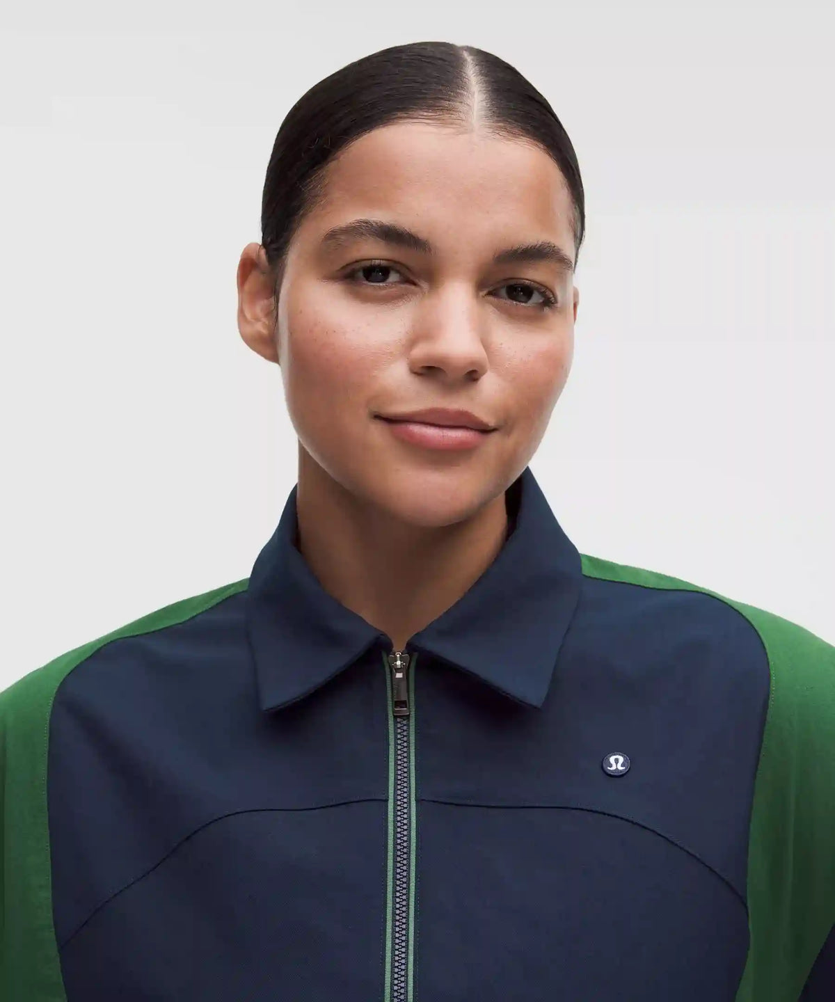 Collared Panelled Golf Jacket
