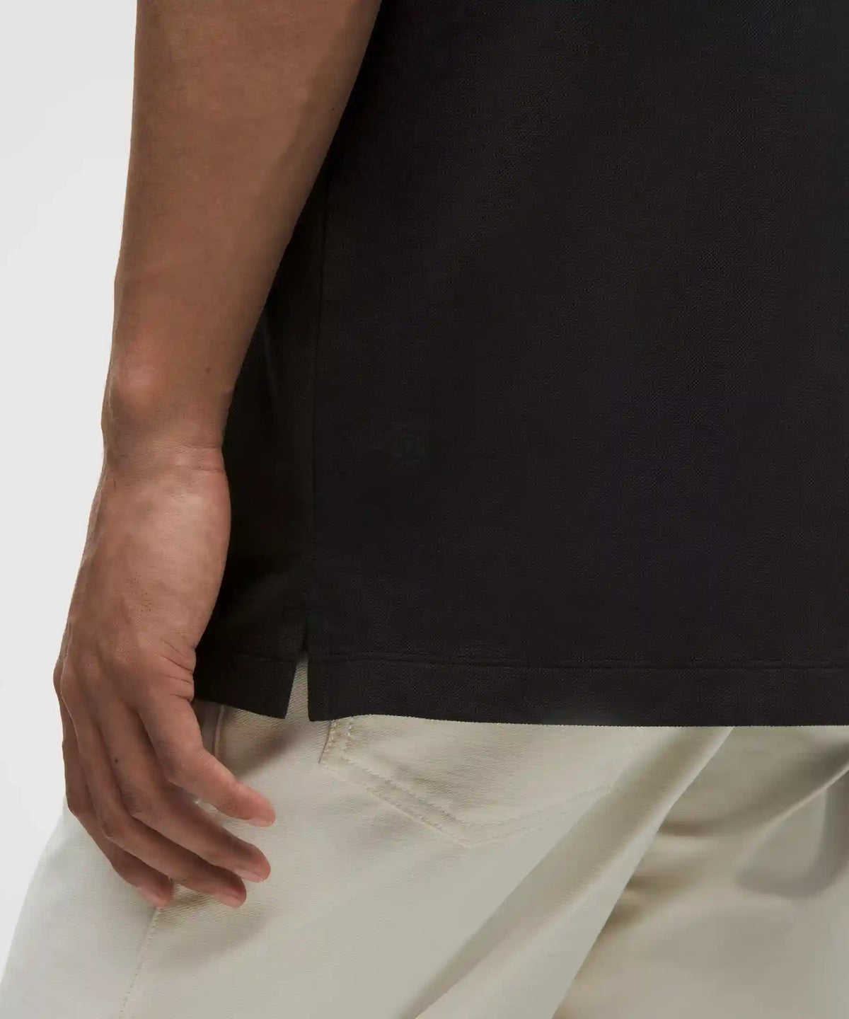 Pique Performer Johnny-Collar Short-Sleeve Shirt