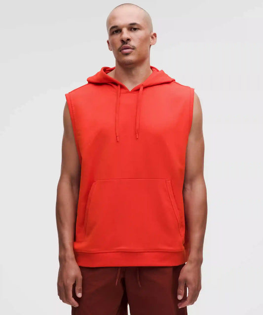 Warm-Up Sleeveless Gym Hoodie