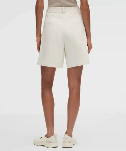 Daydrift Pleated High-Rise Short 7"