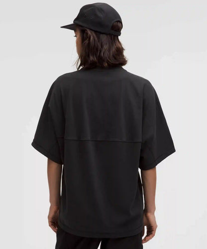 Cotton Jersey Oversized Dolman Tee *Stitch Detail