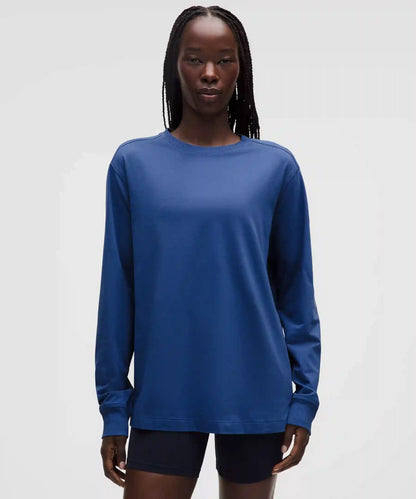 All Yours Organic Cotton-Blend Long-Sleeve Shirt