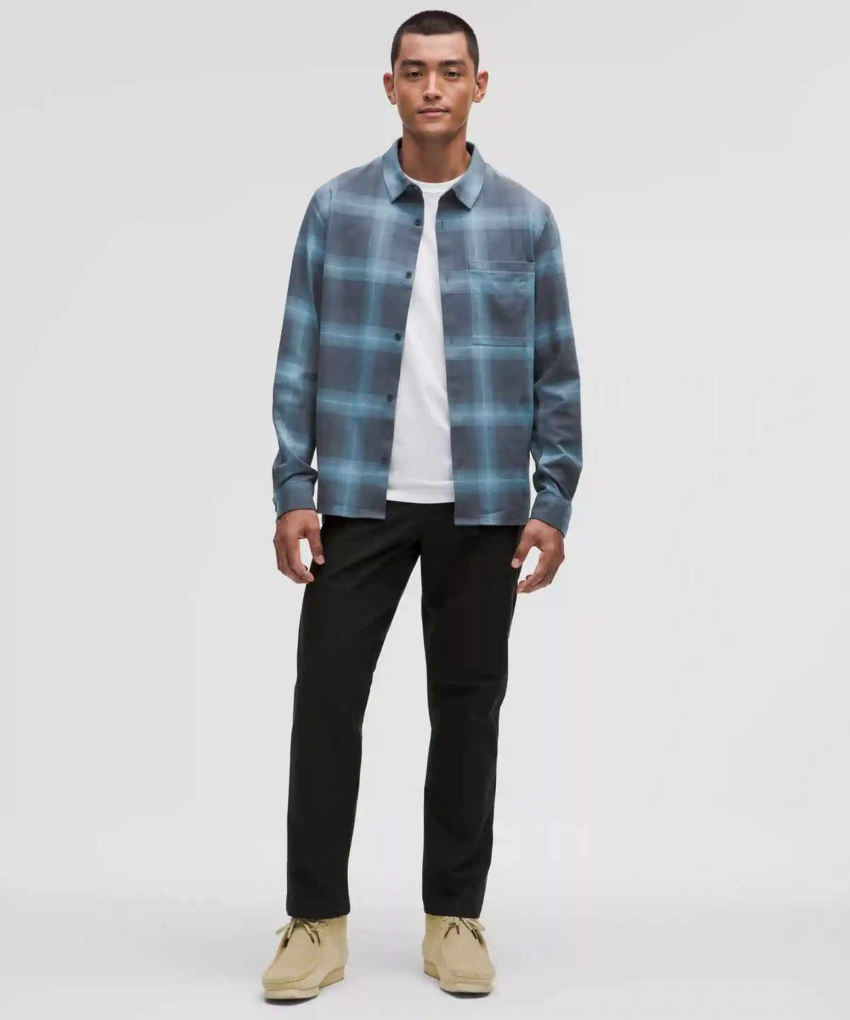 Brushed Woven Overshirt