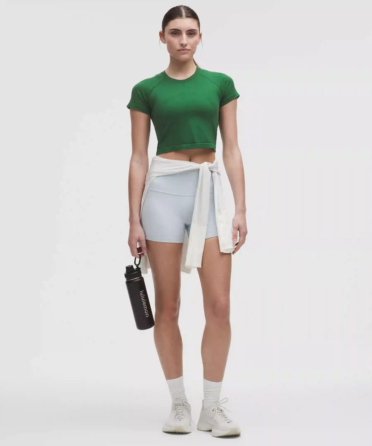 Swiftly Tech Cropped Short-Sleeve Shirt 2.0