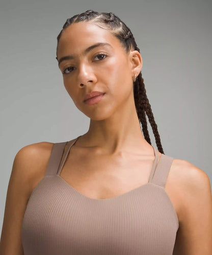 Like a Cloud Ribbed Longline Bra *Light Support, D/DD Cup