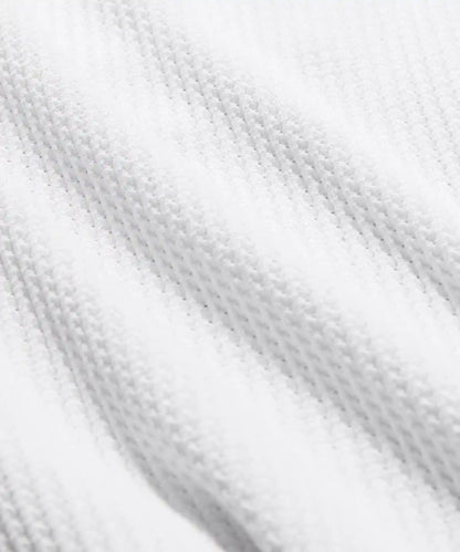 Textured Seamless Polo Shirt