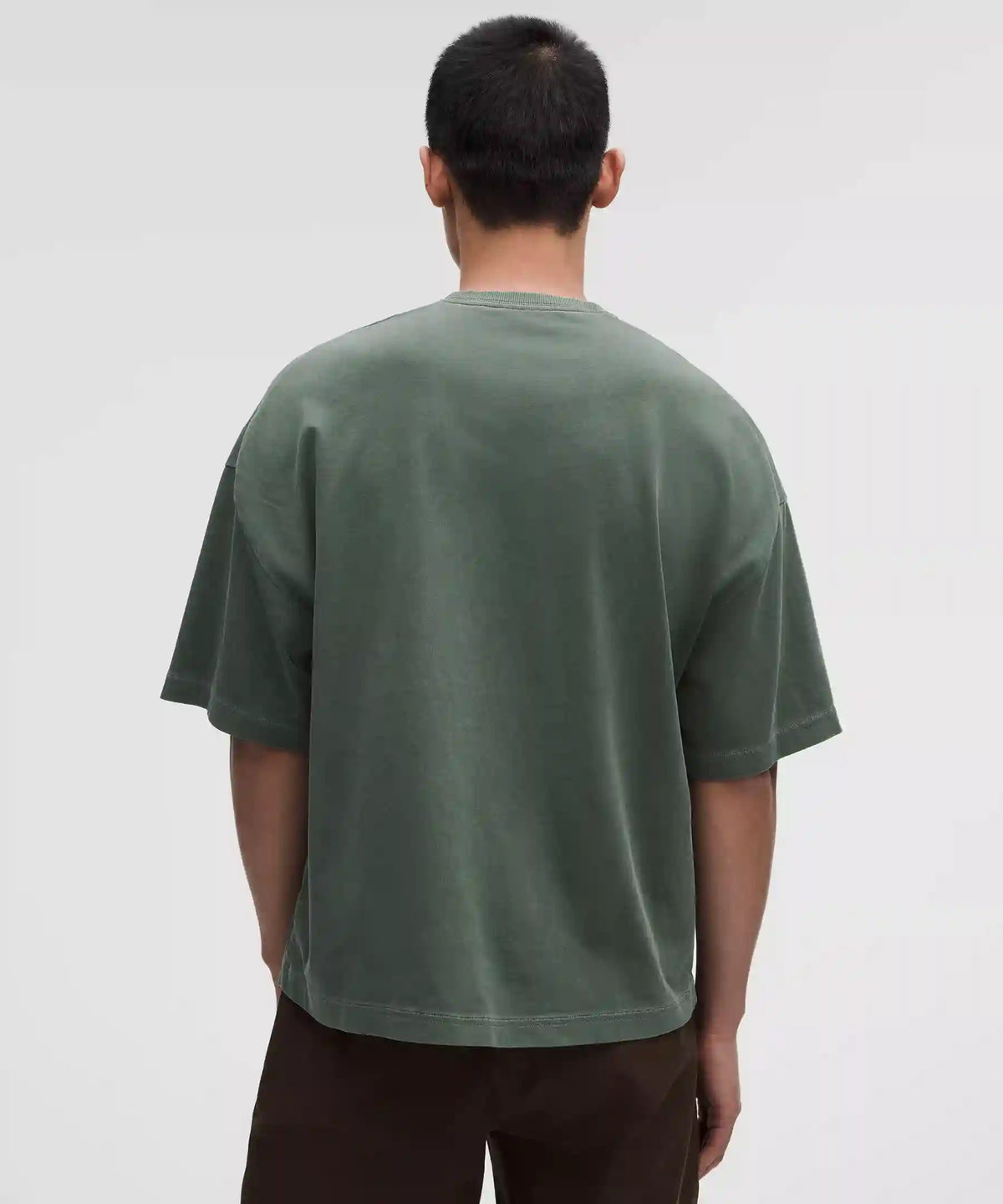 Heavyweight Cotton Jersey Boxy T-Shirt *Wash