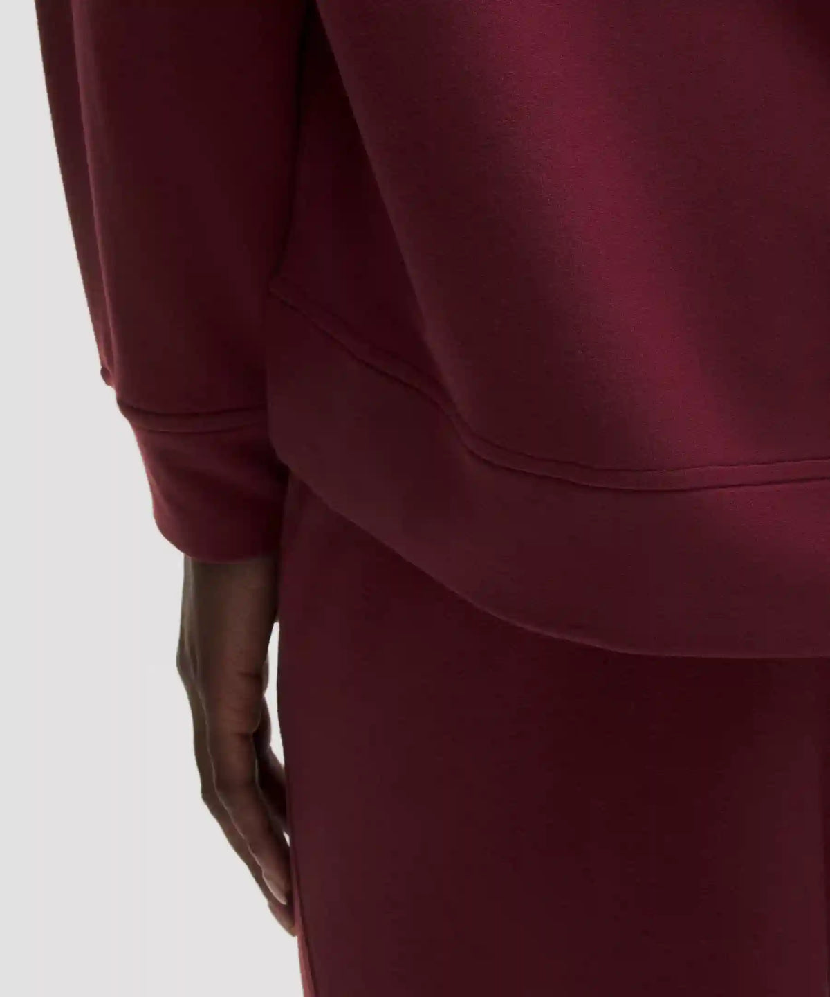 BeCalm Oversized Boatneck Long-Sleeve Shirt