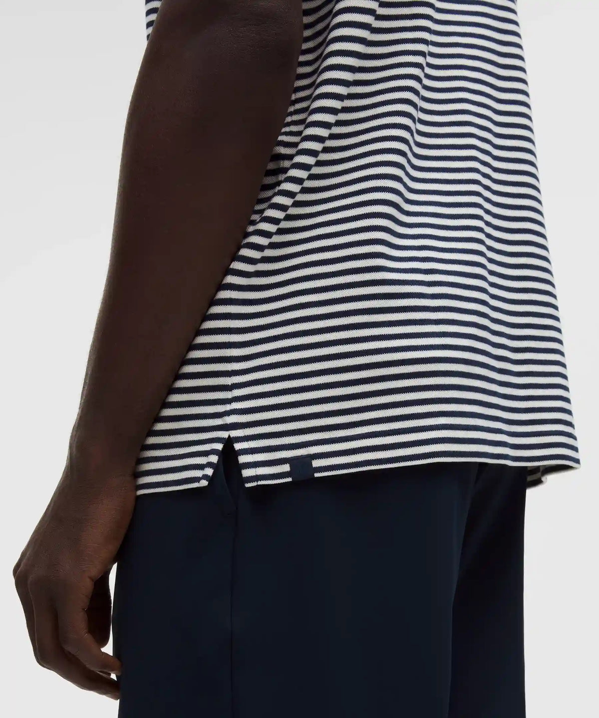 Cotton Pique Short-Sleeve Polo Shirt