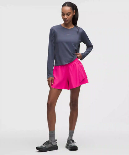 Shake It Out High-Rise Running Short 4"