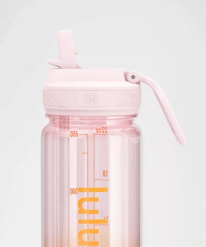 Back to Life Clear Bottle 24oz *Straw Lid