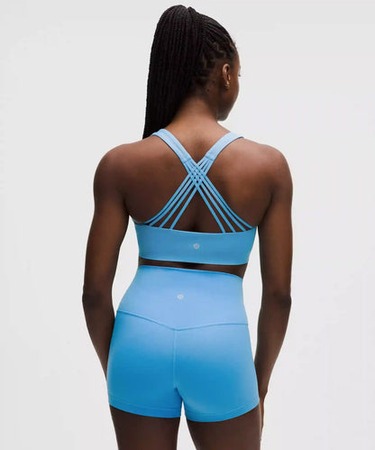 FlexyFlex Strappy Yoga Bra *Light Support, D-DDD Cups