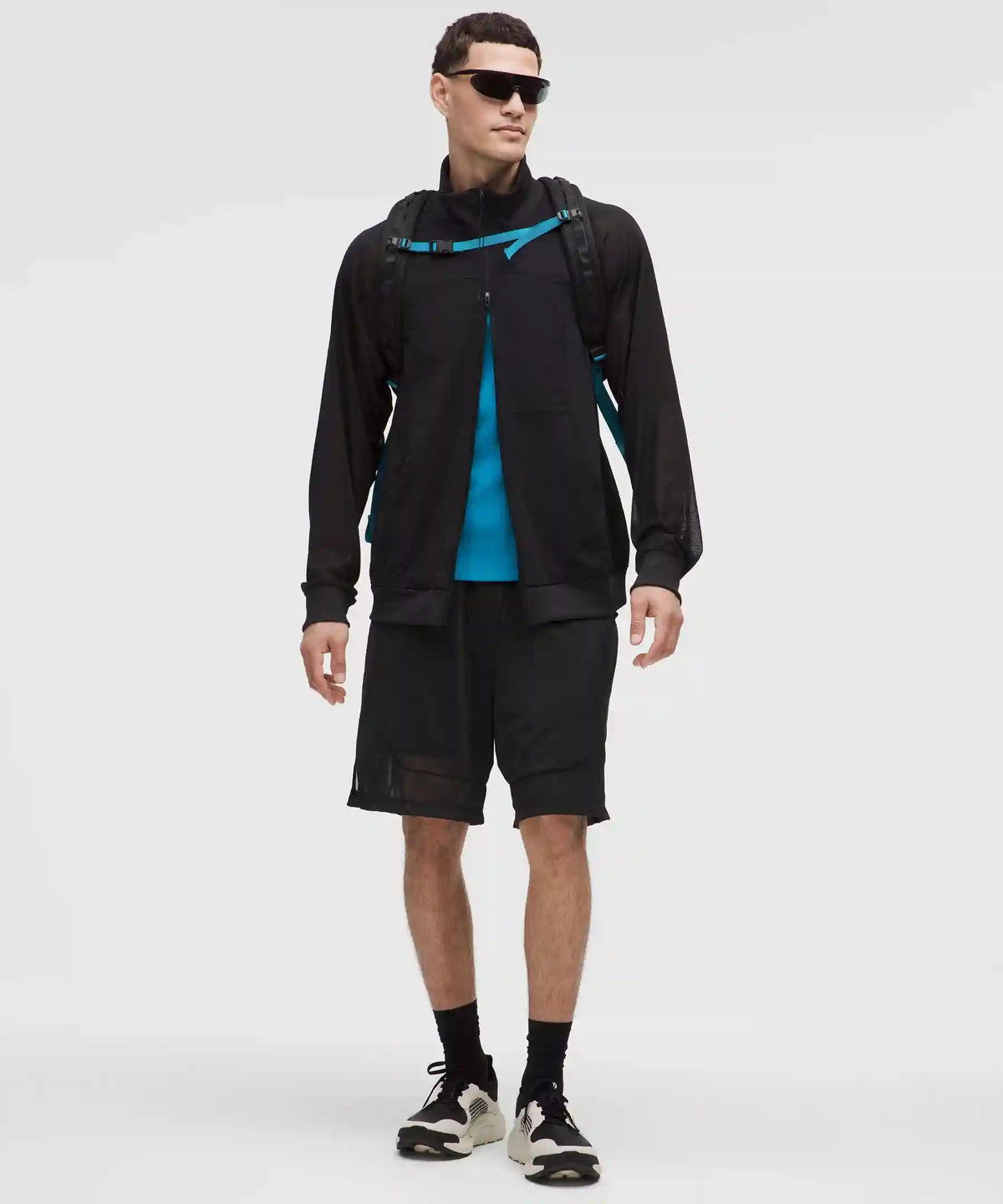 Layered Mesh Linerless Short 8" *SLNSH Collection