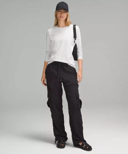 Organic Cotton Crewneck Long-Sleeve Shirt