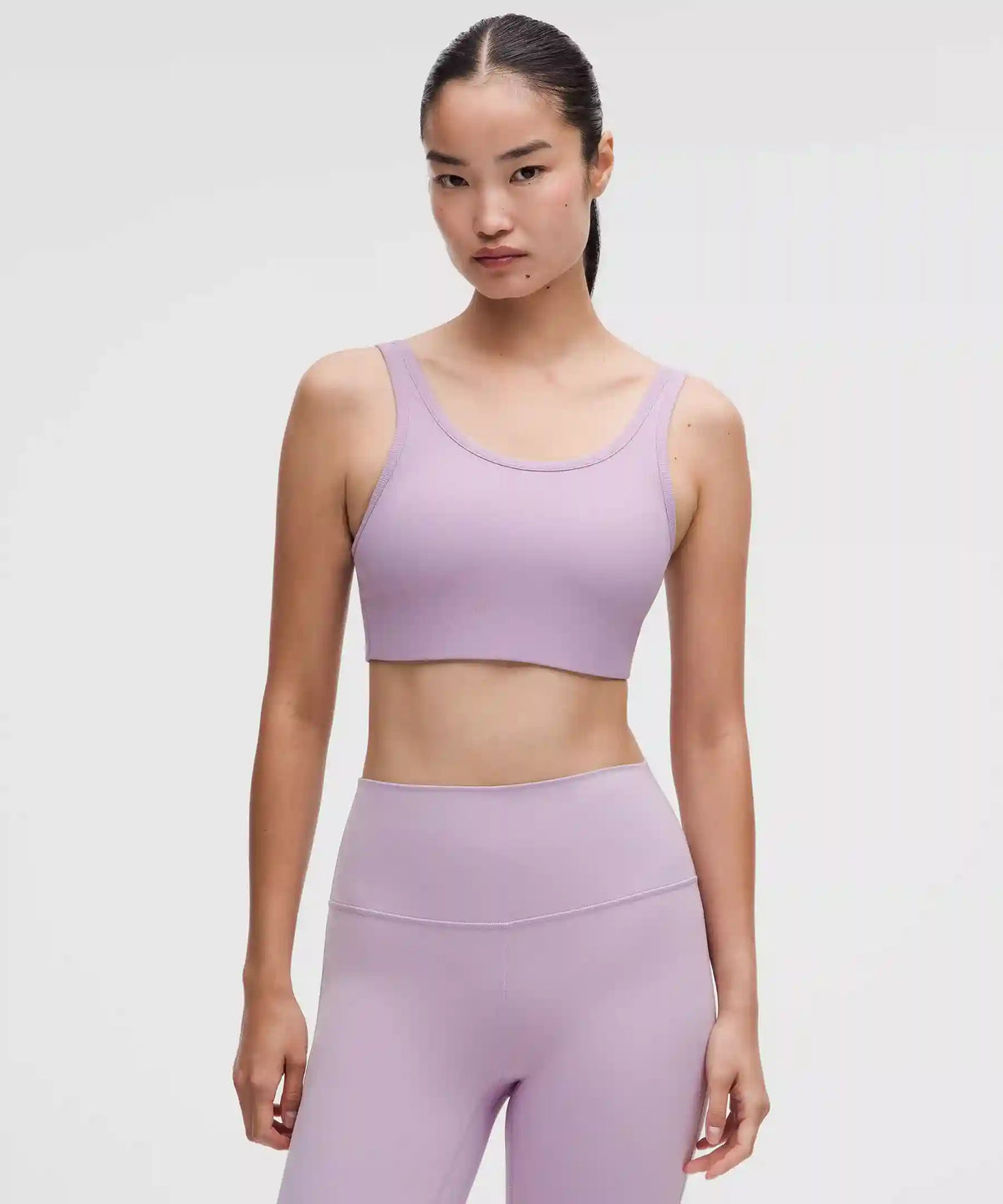 Nulu Ribbed Scoop-Neck Bra *Light Support, B/C Cup