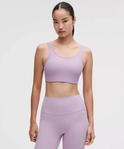Nulu Ribbed Scoop-Neck Bra *Light Support, B/C Cup