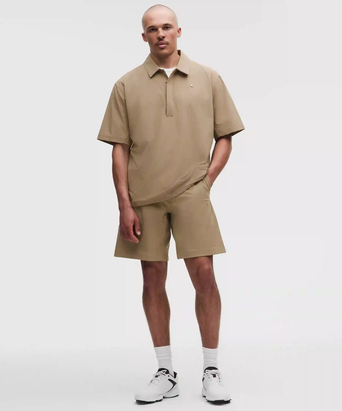 Water-Repellent Golf Pullover