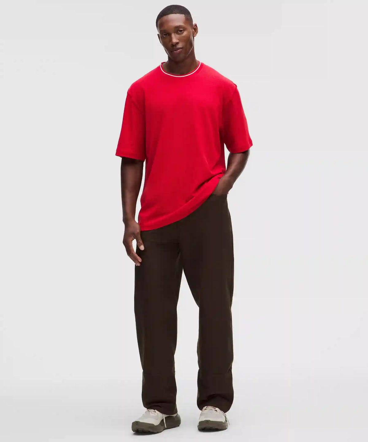 Mesh-Knit Jersey Short-Sleeve Shirt