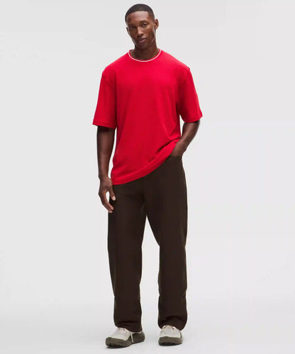 Mesh-Knit Jersey Short-Sleeve Shirt