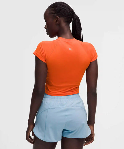 Swiftly Tech Cropped Short-Sleeve Shirt 2.0