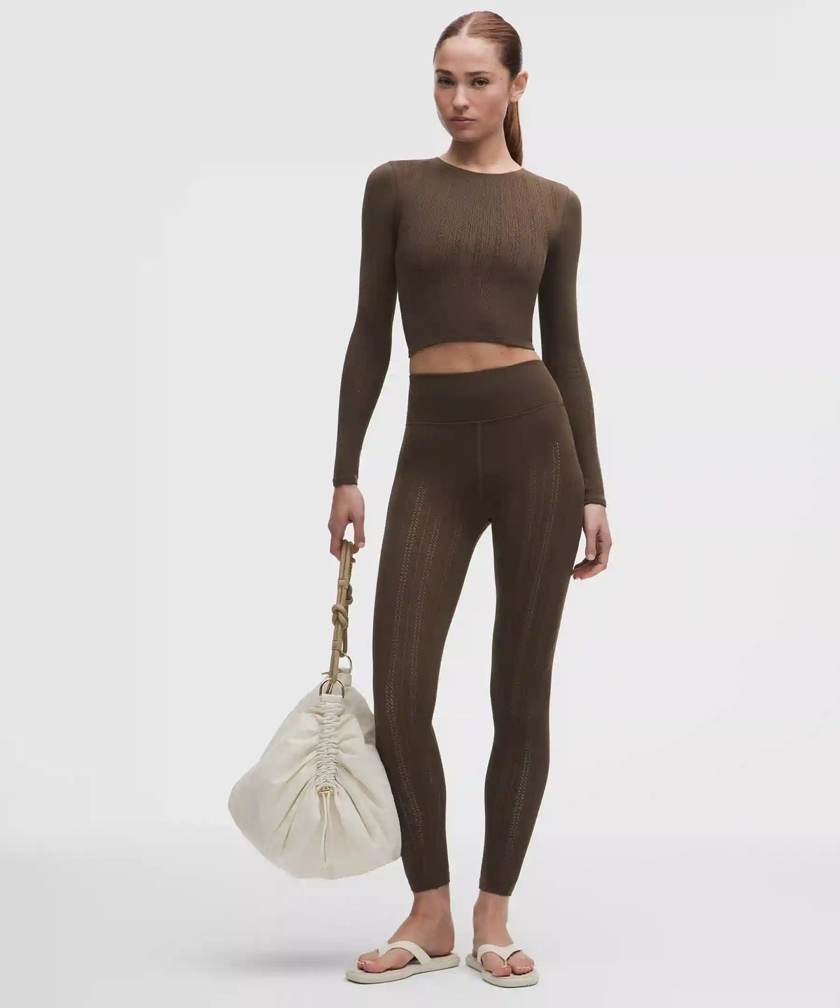 RevealKnit Pointelle High-Rise 7/8 Tight