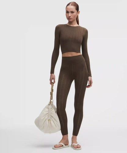 RevealKnit Pointelle High-Rise 7/8 Tight
