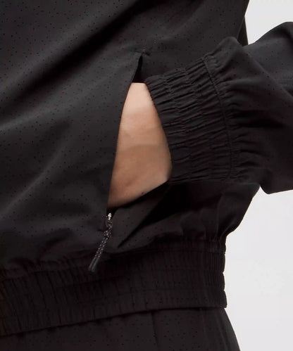 Adapted State Perforated Track Jacket