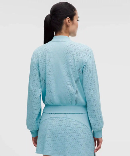 Ace Advantage Knit Mesh Tennis Jacket
