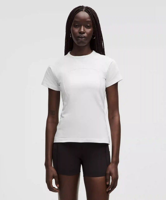 Cotton Terry Short-Sleeve Shirt *SLNSH Collection
