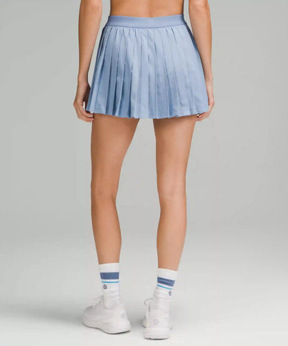 High-Rise Pleated Tennis Skirt